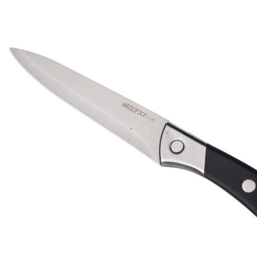 Нож кухонный 12,0см комбинированная ручка, металл+пластик, 1/360