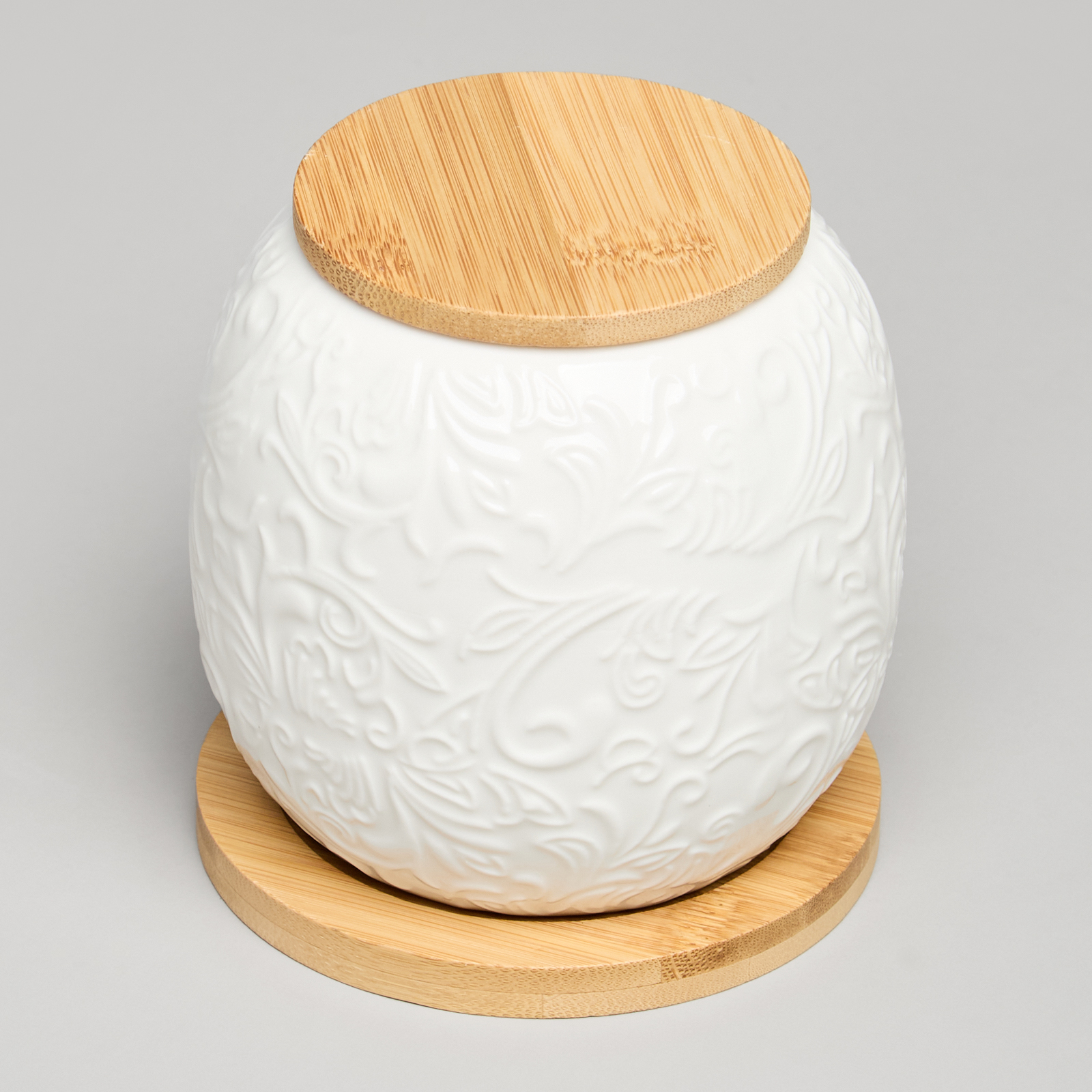 БАНКА LEFARD, MUSE, С ДЕР.КРЫШКОЙ НА ДЕР.ПОДСТАВКЕ 10*11, 5 СМ 600 МЛ