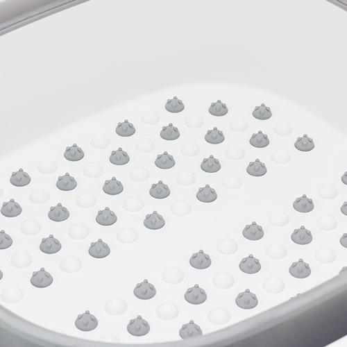 Таз для ног складной 18 л IDEA ФЛЕКС М 2509, смоки