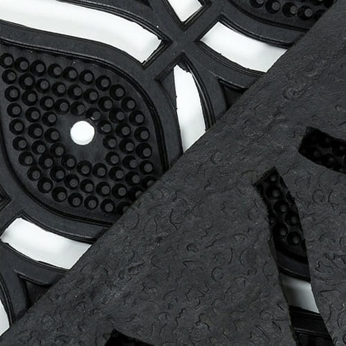 Коврик резиновый SUNSTEP Остин 55 х 90 см, черный