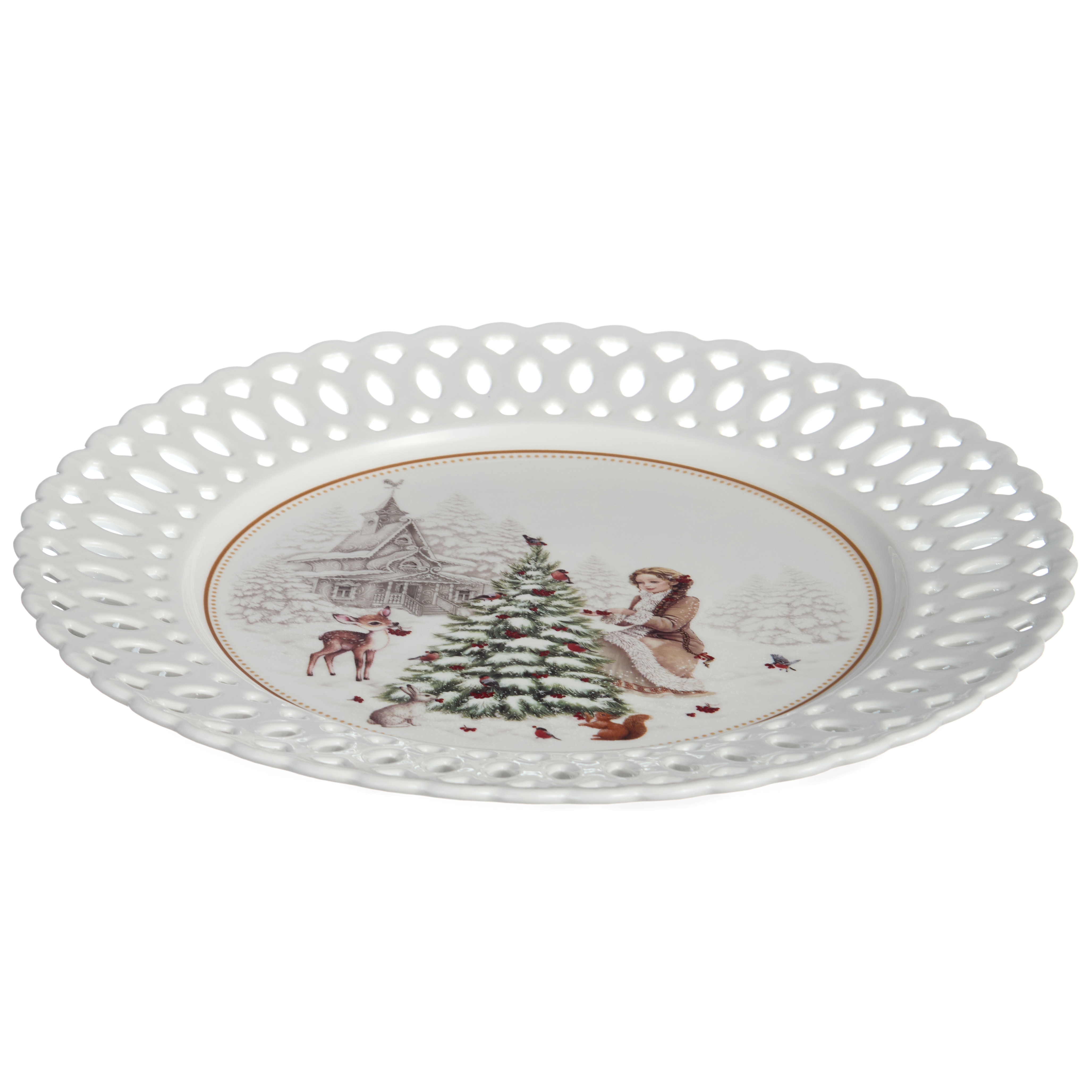 НАБОР ТАРЕЛОК ОБЕДЕННЫХ LEFARD, МОРОЗКО, 2 ШТ. 26, 5 СМ, КОР=12НАБ.