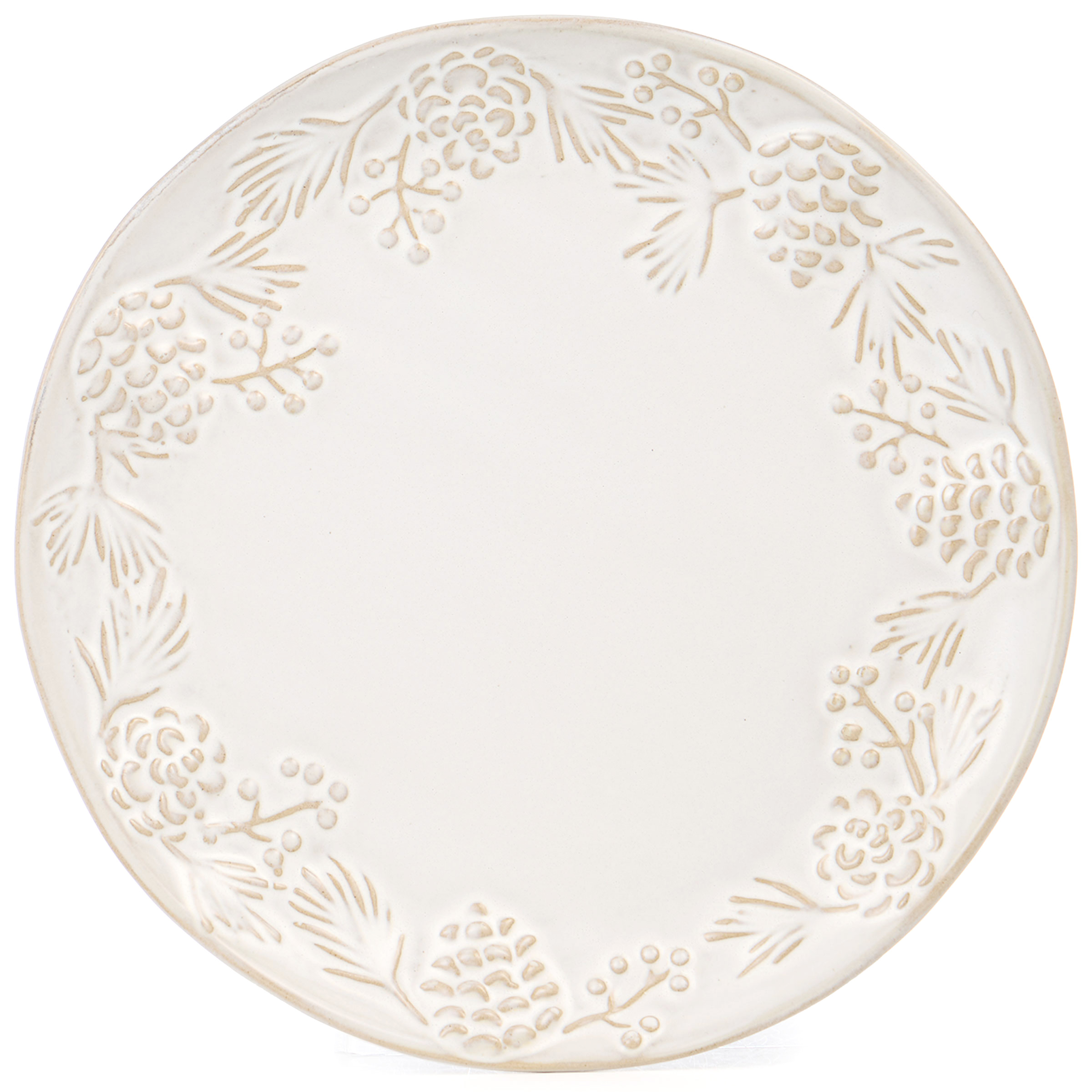 НАБОР ТАРЕЛКОК ЗАКУСОЧНЫХ КОЛЛЕКЦИЯ, PINE CONES,  2 ШТ. / 20, 7*2, 5 СМ