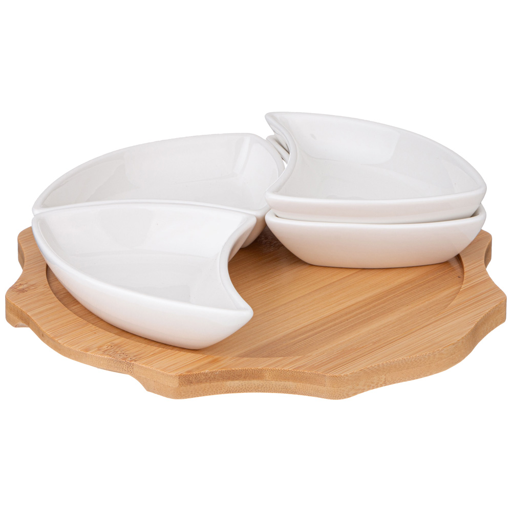 МЕНАЖНИЦА LEFARD, NATIVE, 4 СЕКЦИИ НА ДЕРЕВ.ПОДСТАВКЕ 24, 2*4 СМ, КОР=12ШТ.