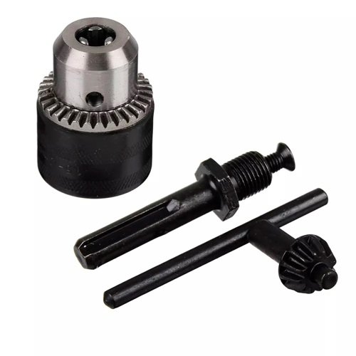 Патрон для дрели с ключом 13мм 1/2-20UNF+ адаптор для перфоратора, 1/50