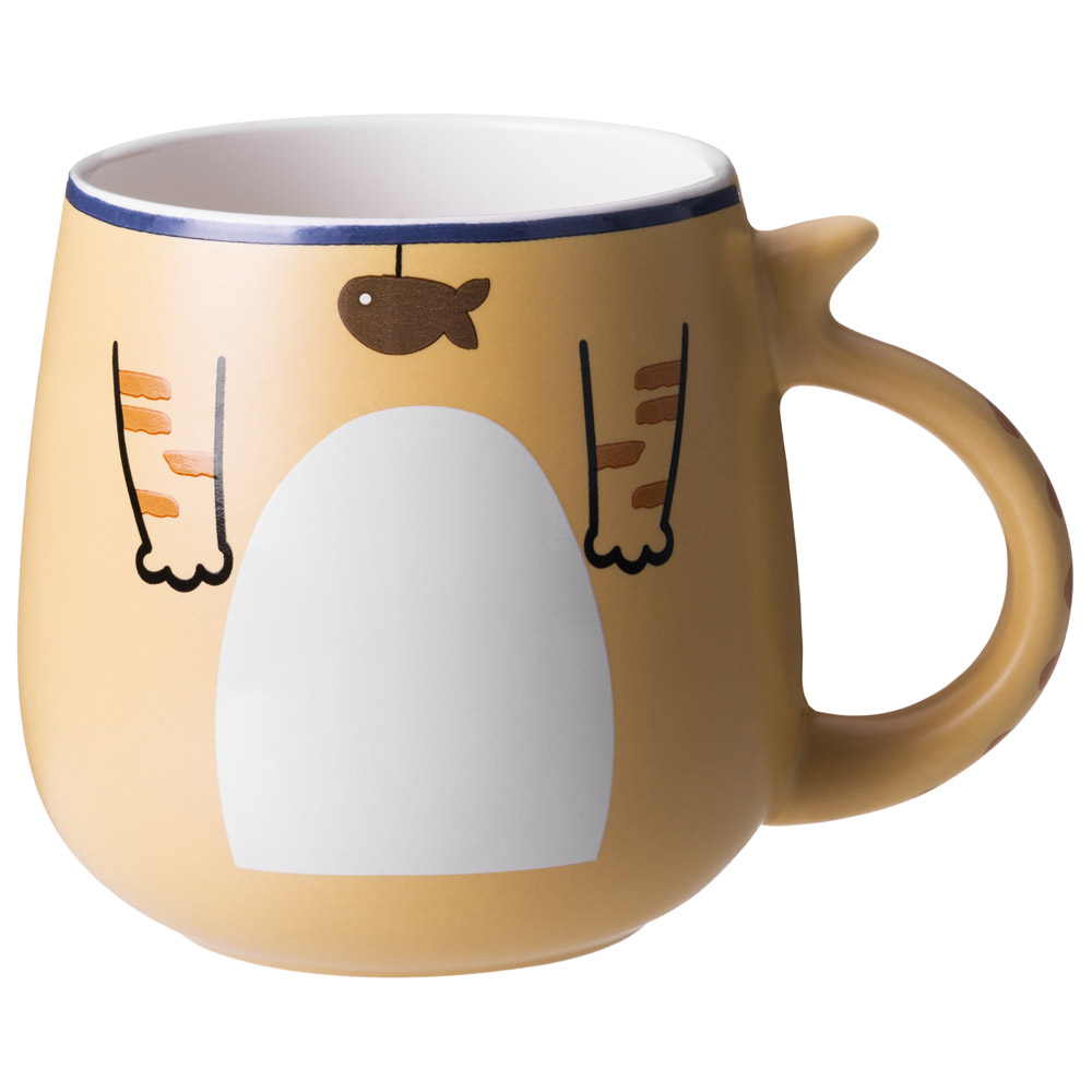 НАБОР ДЛЯ ЗАВТРАКА LEFARD "CAT", 2 ПР.: САЛАТНИК 500МЛ, КРУЖКА 450МЛ