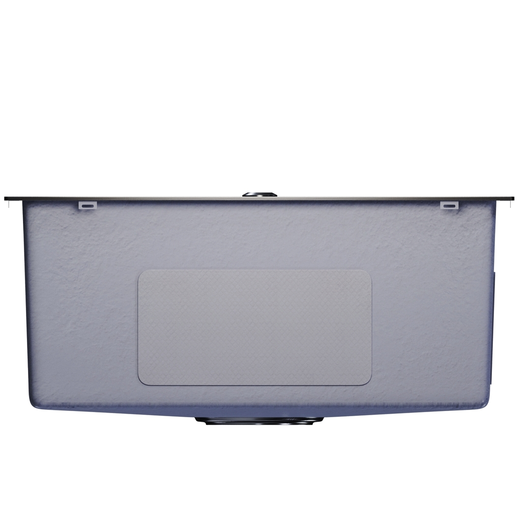 Мойка настол.монтаж 50х50, 3, 0 вып 3 1/2 MIXLINE PRO 20см с сифоном, черный графит НАНО