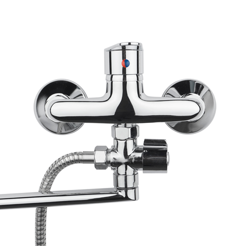 Смеситель для ванны ISTOK LIFE одноручный, с длинным L-изливом 0402. 418, 1/10