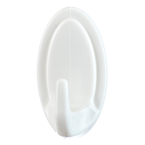 Крючок самоклеящийся IDEA М 2231, Овальчик, базовый, 10 шт