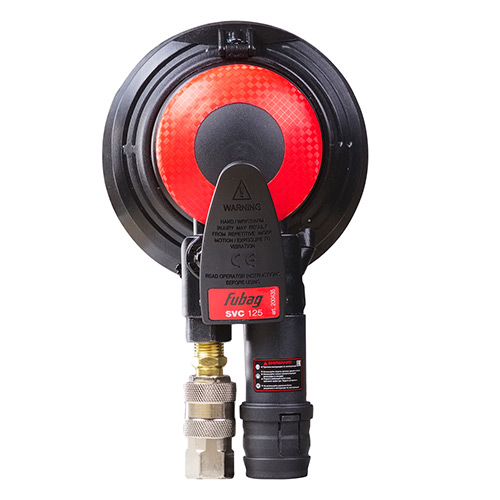 Пневмошлифмашина орбитальная SVC 125 с пылеотводом, 10500об/мин, 6, 2бар, композитный корпус FUBAG