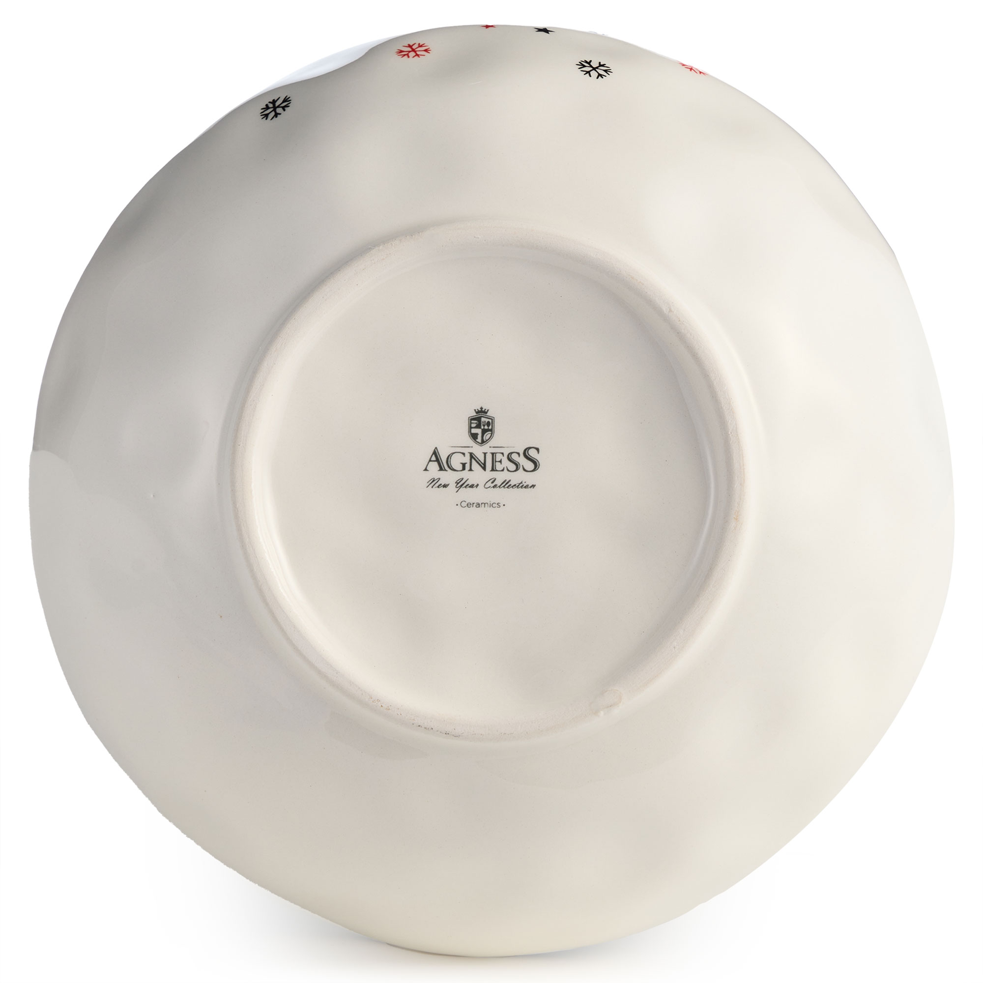 САЛАТНИК AGNESS, С НОВЫМ ГОДОМ!, 17*5, 7 СМ, КОР=24ШТ.