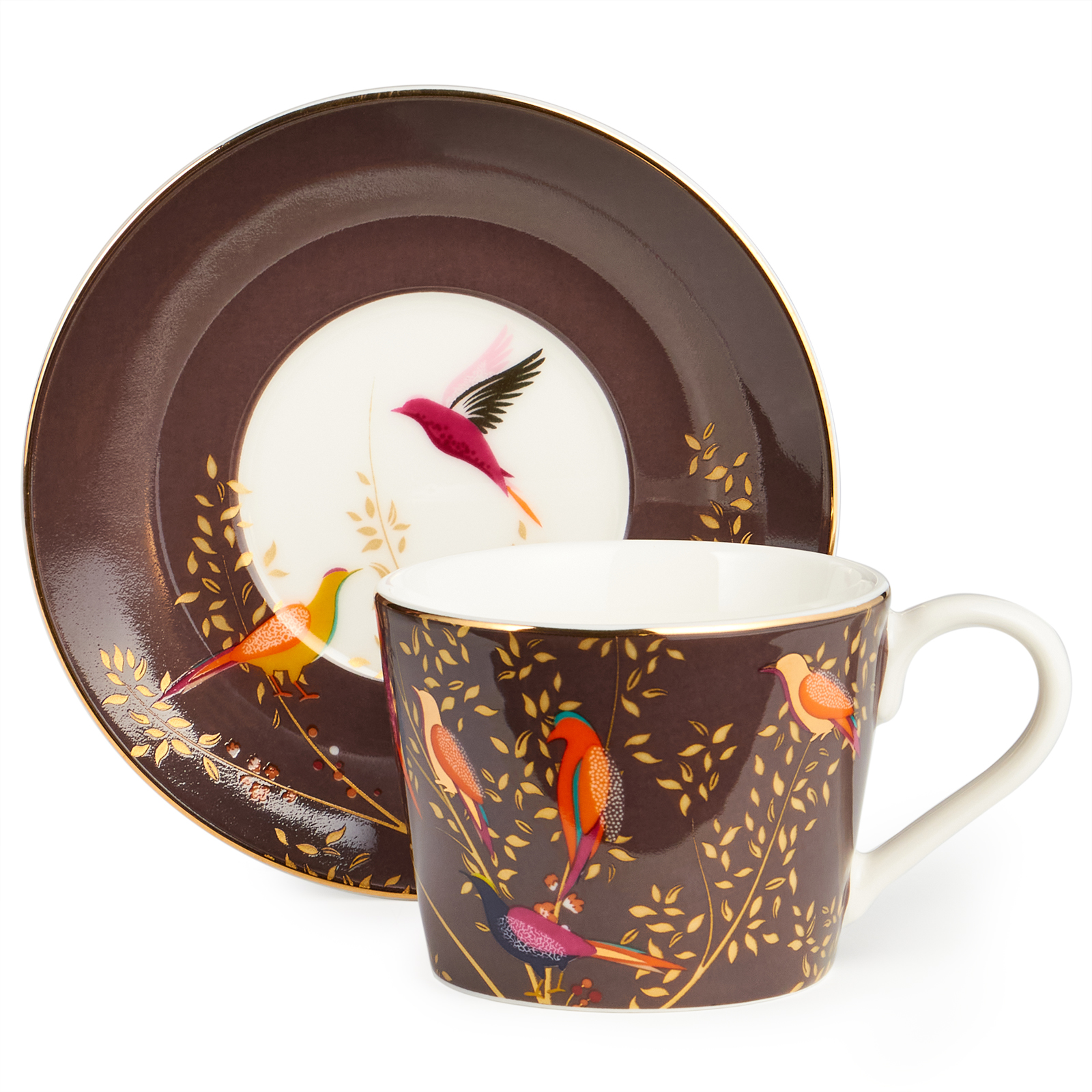 КОФЕЙНЫЙ НАБОР LEFARD, GOLDEN BIRDS, НА 2 ПЕР. 4 ПР. 120 МЛ, КОР=12НАБ.