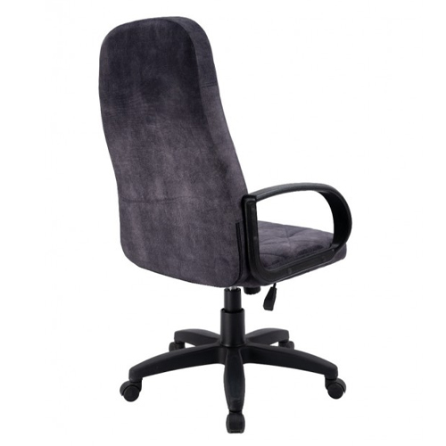 Кресло офисное, компьютерное TRON V2 велюр Prestige, 68х52х51.5 см, темно-серый