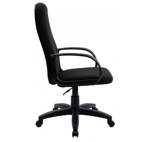 Кресло офисное, компьютерное TRON С1 ткань рогожка Standard, 63.5х48х48 см, черный