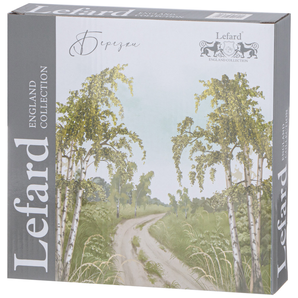 НАБОР ТАРЕЛОК ЗАКУСОЧНЫХ LEFARD, БЕРЕЗКИ, 2 ШТ. 20, 5 СМ, КОР=9НАБ.