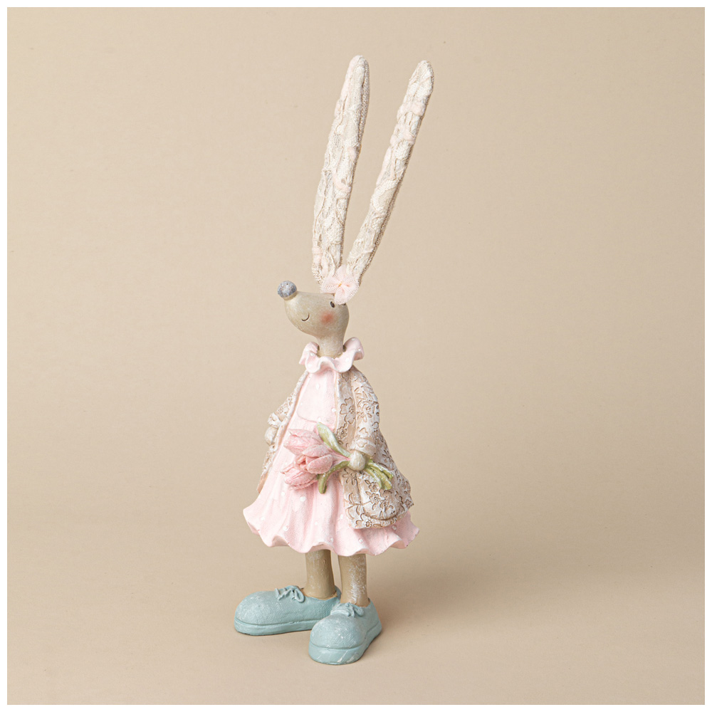 ФИГУРКА ДЕКОРАТИВНАЯ КРОЛИК 8*8*28СМ