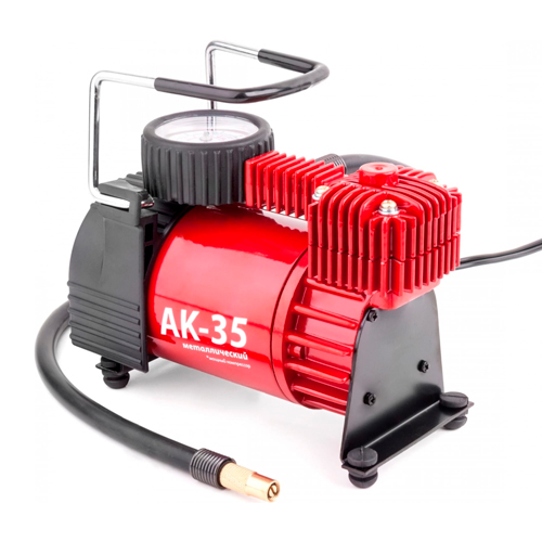 Компрессор автомобильный, AUTOPROFI, АК-35 35л/мин 12V 150W 10 атм с сумкой, 1/6