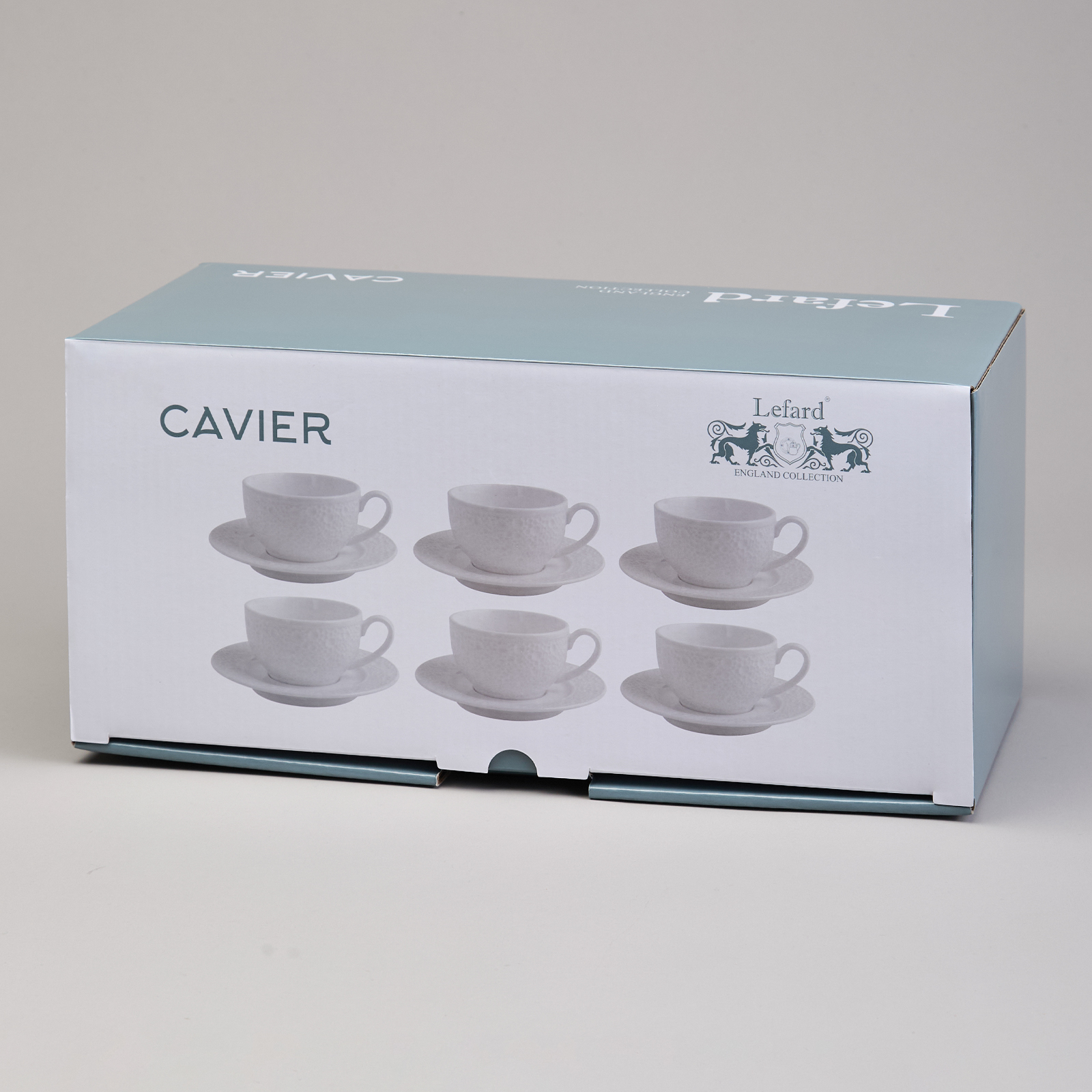 НАБОР ЧАЙНЫЙ LEFARD, CAVIER, НА 6 ПЕР. 12 ПР. 230 МЛ, КОР=4НАБ.