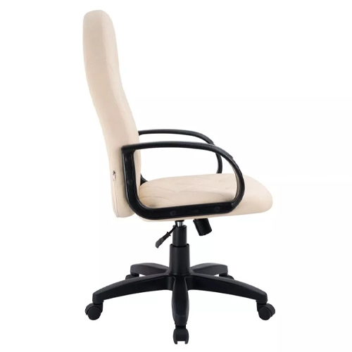 Кресло офисное, компьютерное TRON V2 экокожа Prestige, 68х52х51.5 см, бежевый