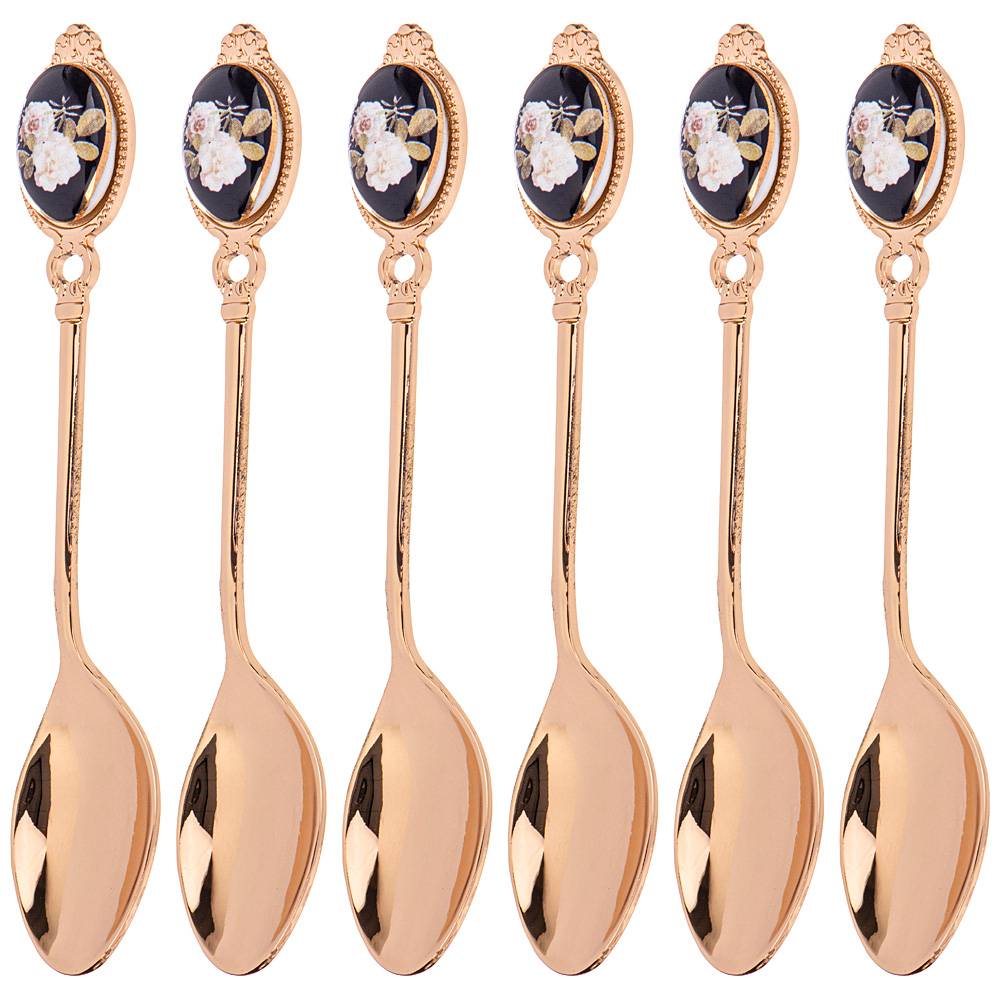 НАБОР ЧАЙНЫХ ЛОЖЕК LEFARD, КОБАЛЬТ, 6 ШТ., КОР=48НАБ.