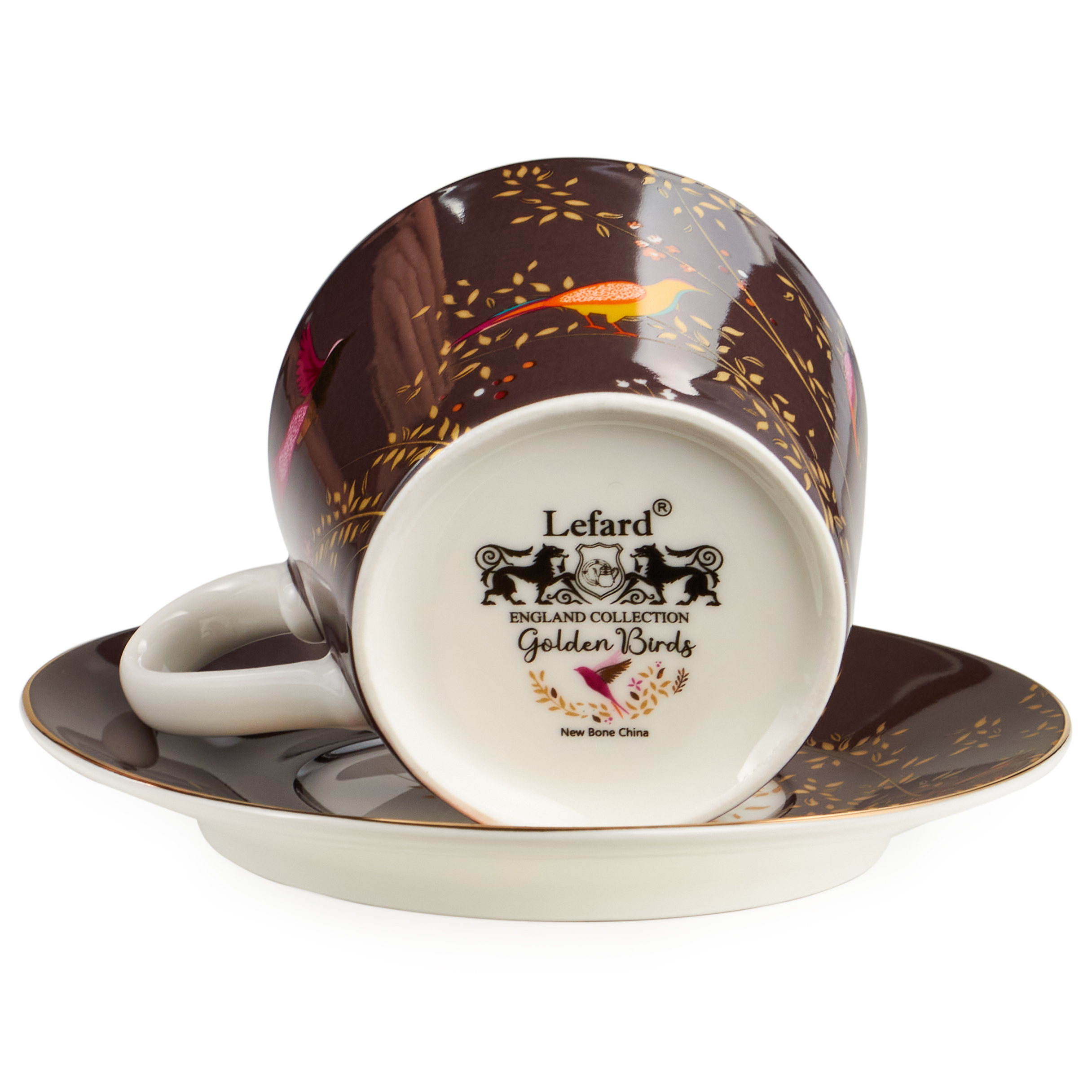 ЧАЙНАЯ ПАРА LEFARD, GOLDEN BIRDS, 220 МЛ, КОР=18НАБ.