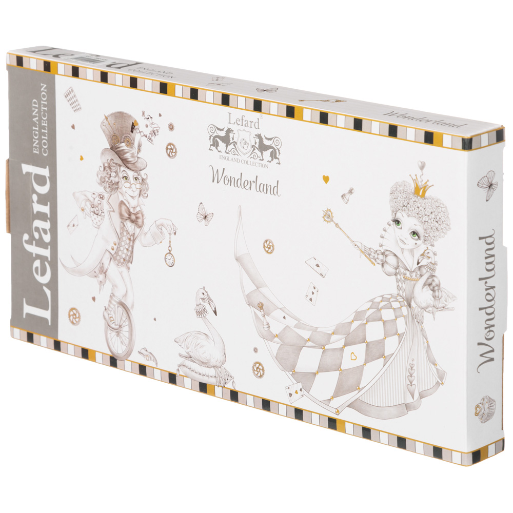 БЛЮДО ОВАЛЬНОЕ LEFARD, WONDERLAND, 30, 5 СМ, КОР=36ШТ.