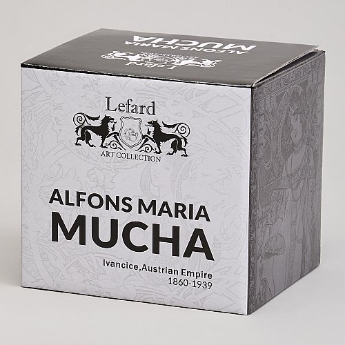 КРУЖКА LEFARD, ВРЕМЕНА ГОДА,  А. МУХА 420 МЛ, КОР=36ШТ.