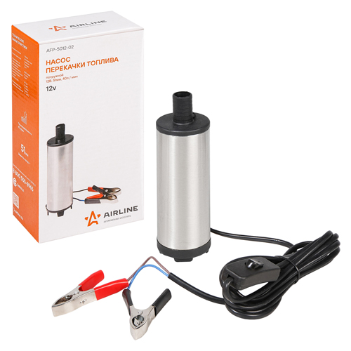 Насос электрический для перекачки дизельного топлива 12 V 40л/мин D-51мм AFP-5012-02, 1/20