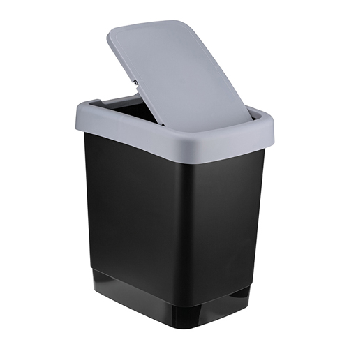 Контейнер для мусора 18 л IDEA ТВИН М 2479, серый