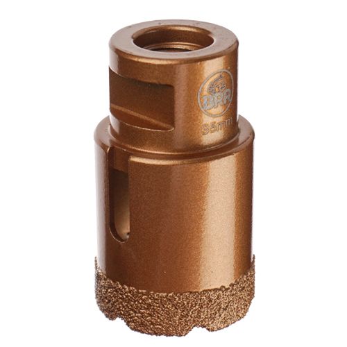 Коронка алмазная по керамограниту и мрамору 35 мм, 1/10/100