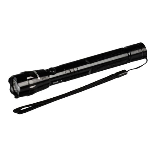 Фонарь светодиодный алюминиевый 1Вт Smartbuy 2AA, черный, SBF-600-K, 1/120