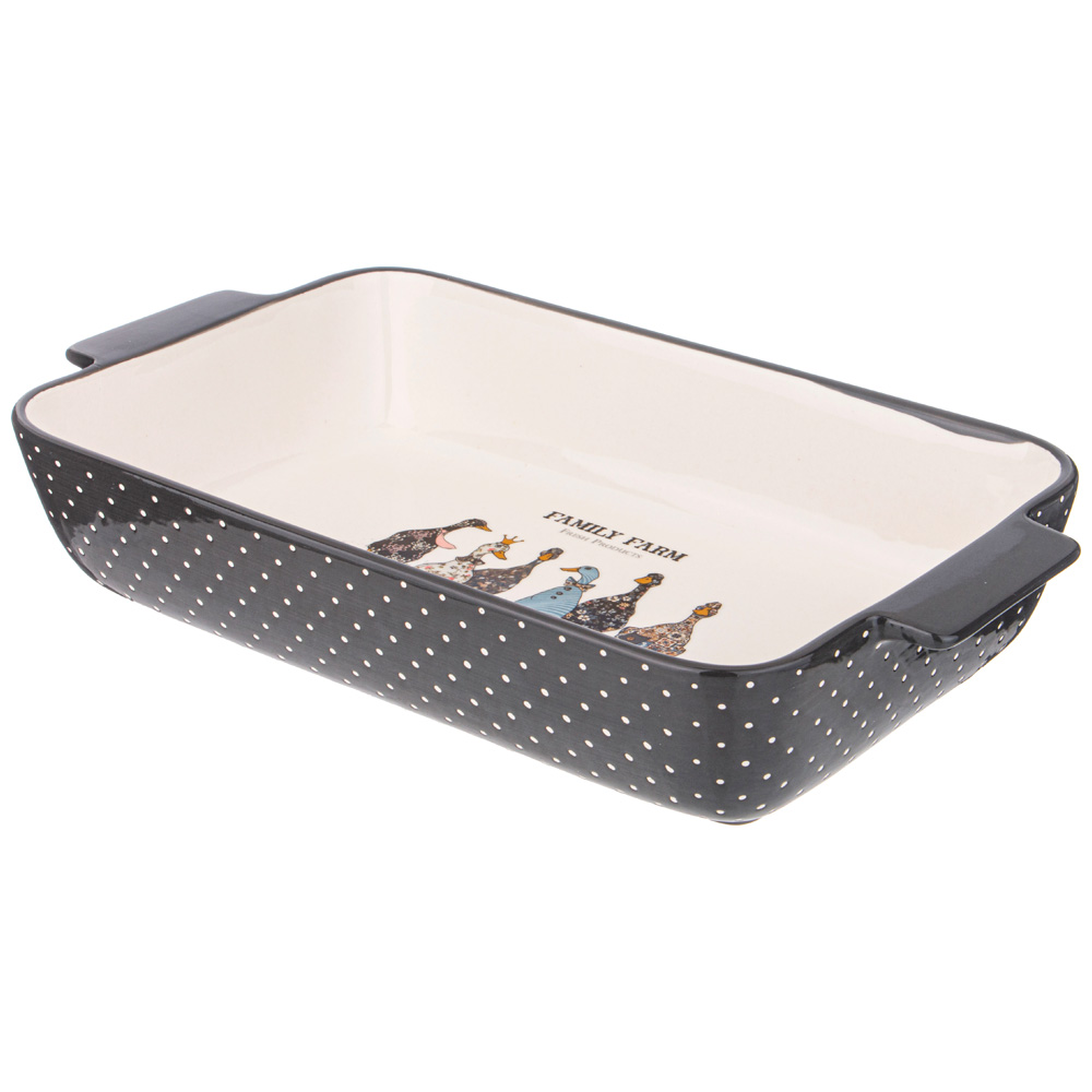 БЛЮДО ДЛЯ ЗАПЕКАНИЯ AGNESS, FAMILY FARM, ПРЯМОУГ3, 6 Л 39*22, 5*7, 5 СМ