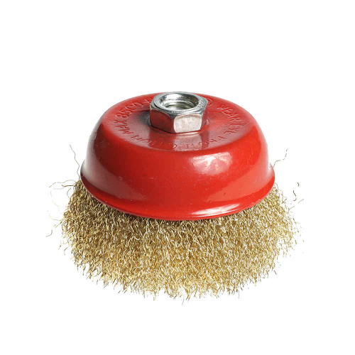 Щетка для УШМ, чашка, 100мм/М14 латунь, 038\F0236, 1/60