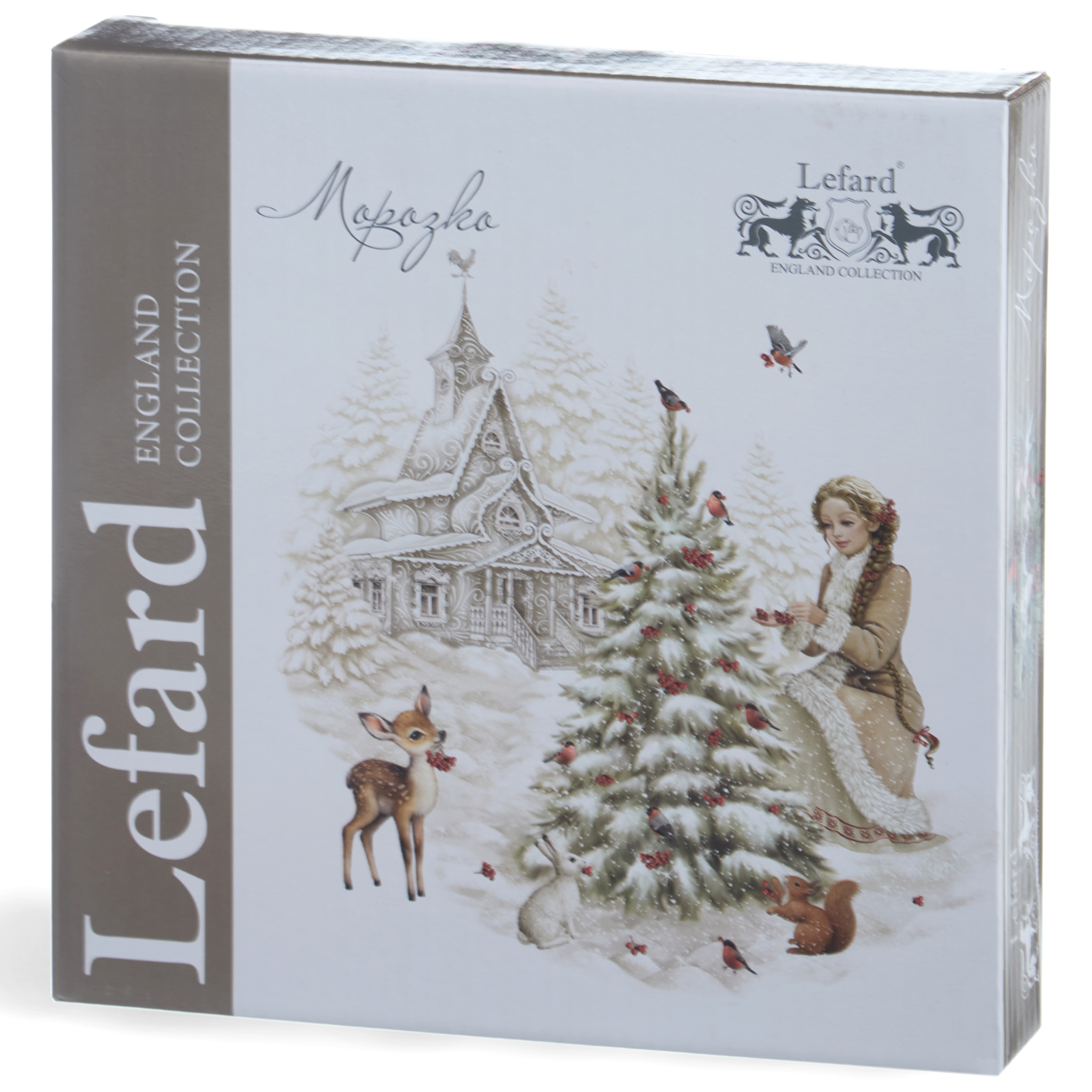 НАБОР ТАРЕЛОК ЗАКУСОЧНЫХ LEFARD, МОРОЗКО, 20, 5 СМ, КОР=18НАБ.