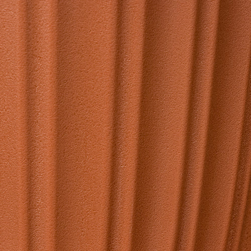 Горшок для цветов 4 л Homver Basil 221601632/01, 230 мм, с поддоном, терракотовый