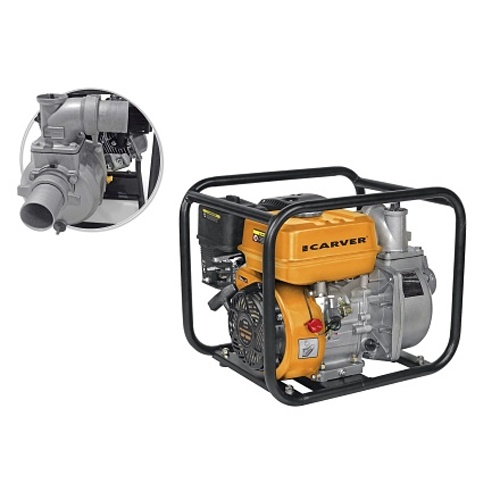 Мотопомпа Carver CGP 3050, 4-х тактное, 5,2 кВт/7,0 л.с, вх/вых.- 2''/50 мм