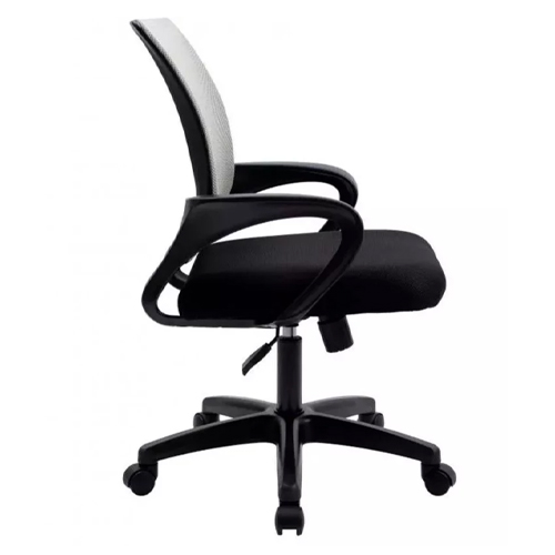 Кресло офисное, компьютерное TRON A1 сетка Prestige, хром, серый-черный