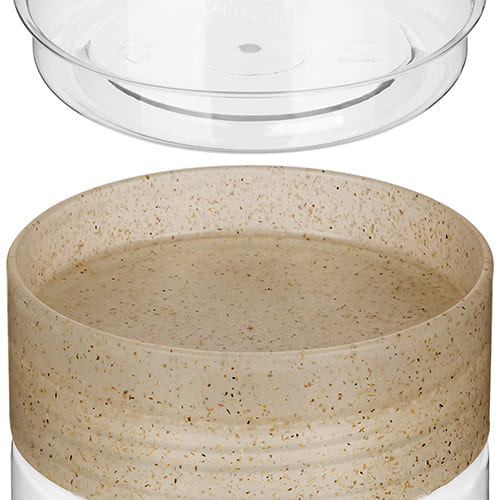 Емкость для сыпучих продуктов 1.5 л Homver Palermo 221116201/02, бесцветный флэк