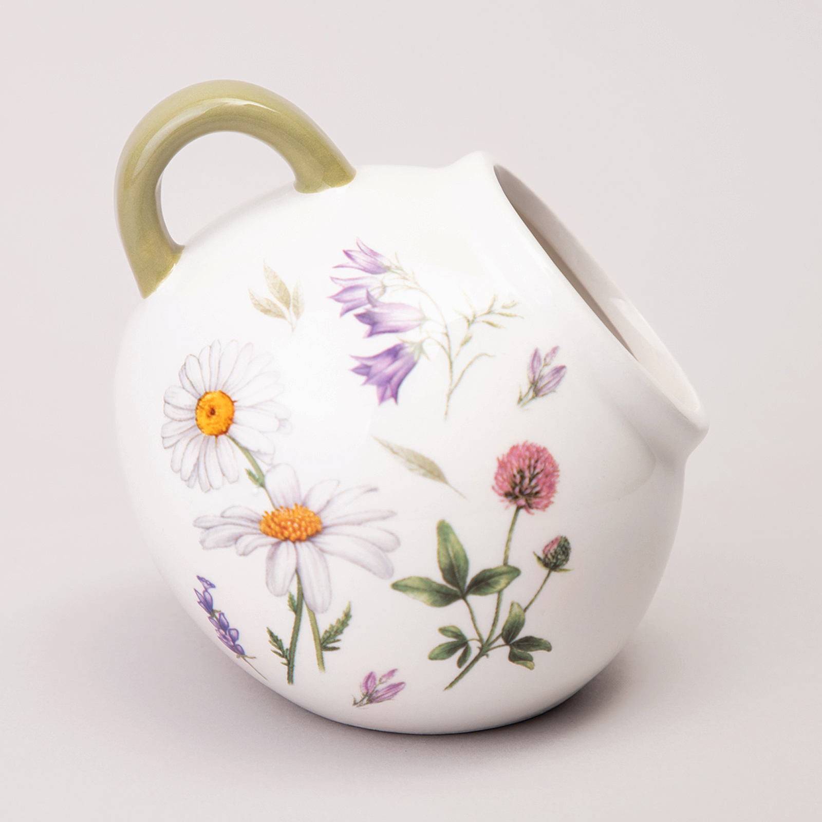 СОЛОНКА С ЛОЖКОЙ AGNESS, FLOWER STORY, 9, 5*10 СМ 170 МЛ, КОР=48ШТ.