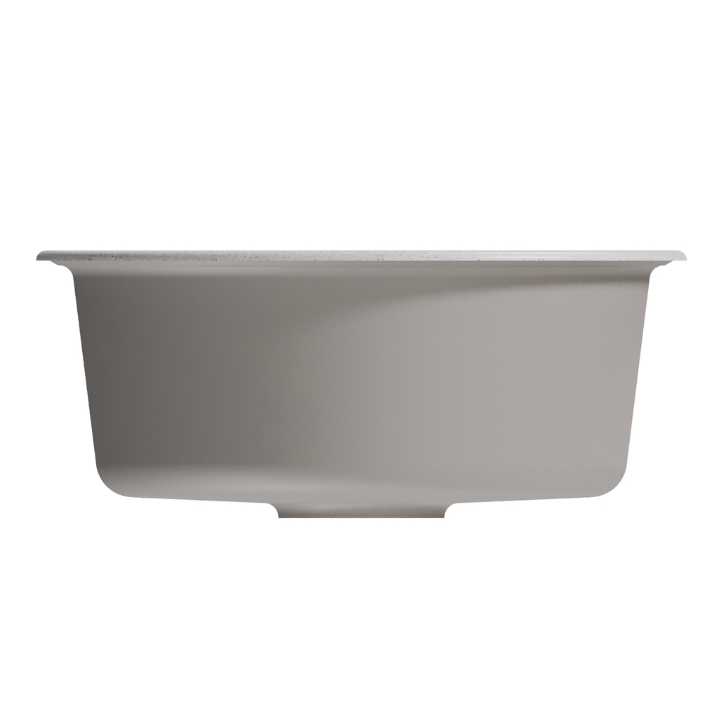 Мойкa ML-GM09 круглая, серая, 310, 510 мм, глуб. чаши 190 NEW