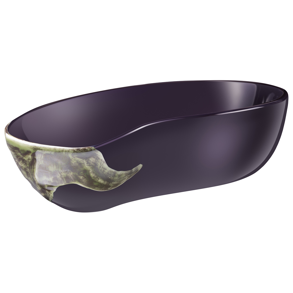 БЛЮДО ДЛЯ ЗАПЕКАНИЯ С КРЫШКОЙ LEFARD, БАКЛАЖАН, 1000 МЛ