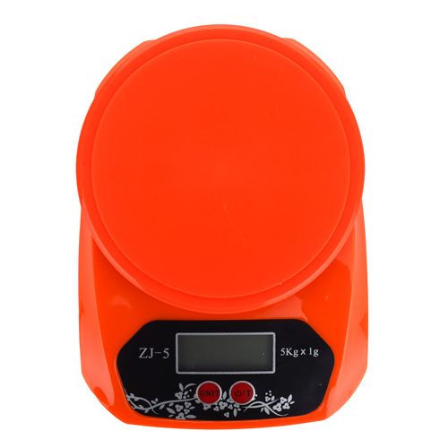 Весы кухонные электронные 5 кг KE-5 пластик, 1/60