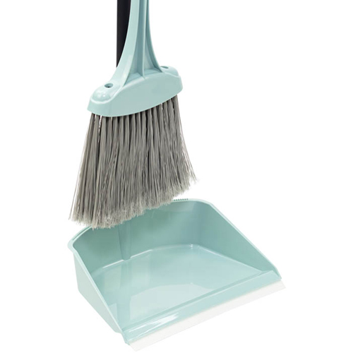 Набор для уборки помещений IDEA ЛЕНИВКА М 5178, с веником, морская волна