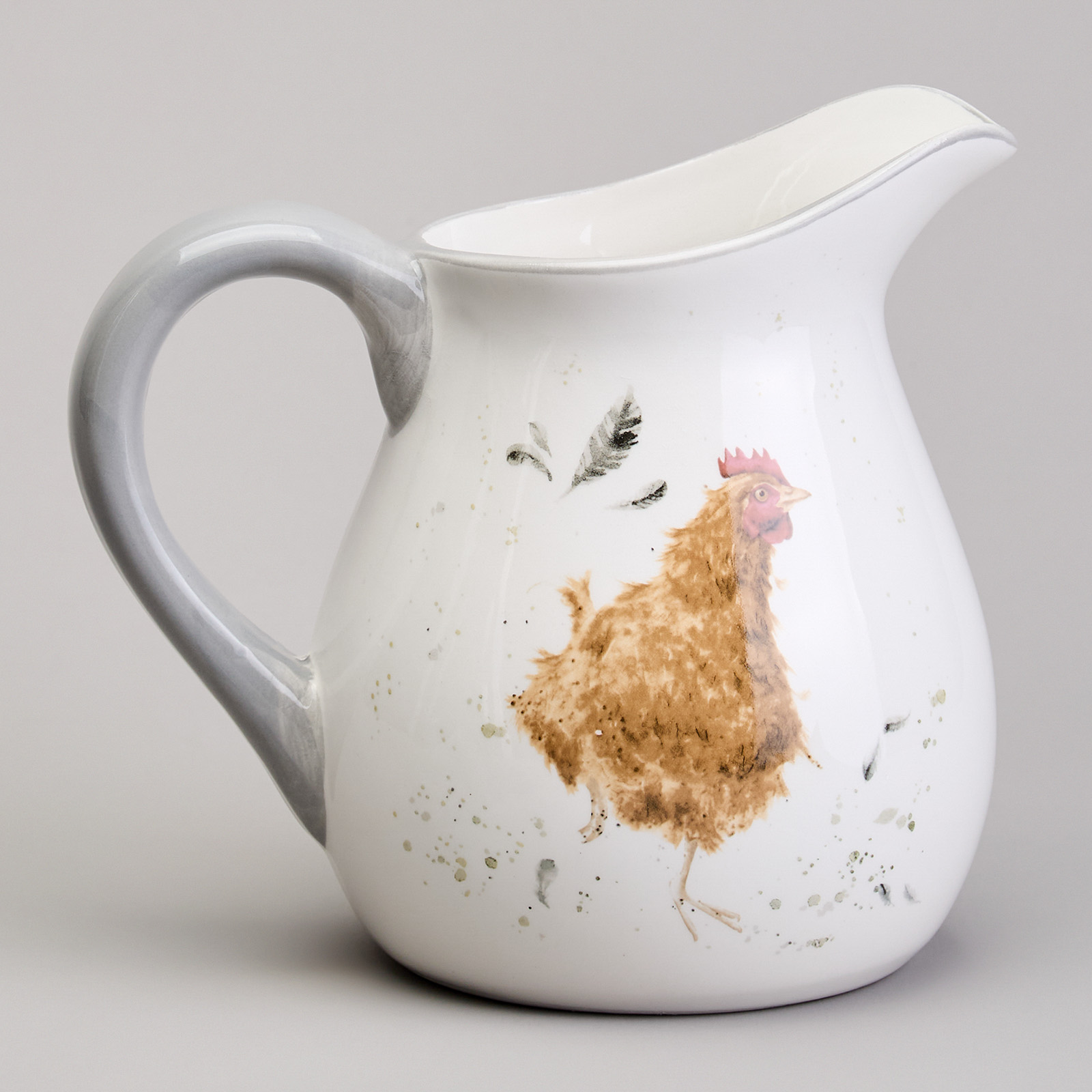 КУВШИН LEFARD, FUNNY HENS, 18*13*16, 5 СМ 1100 МЛ, КОР=16ШТ.