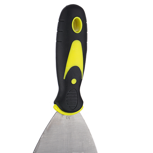 Шпатель строительный фасадный 100 мм, прорезиненная ручка, 1/12/240