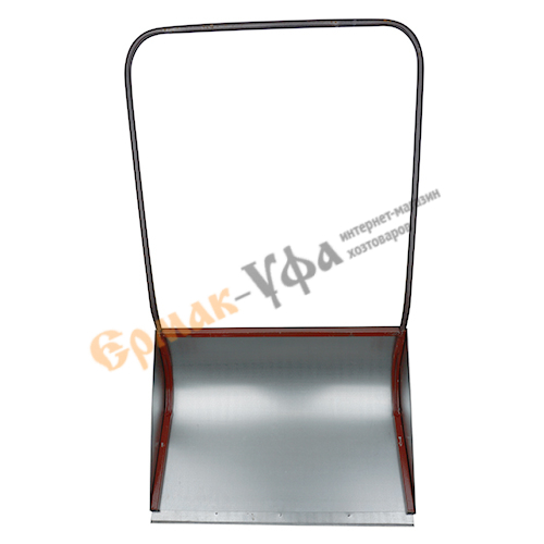 Движок-скрепер для уборки снега 750х700 мм метал. с ребром Экон. , 1/1