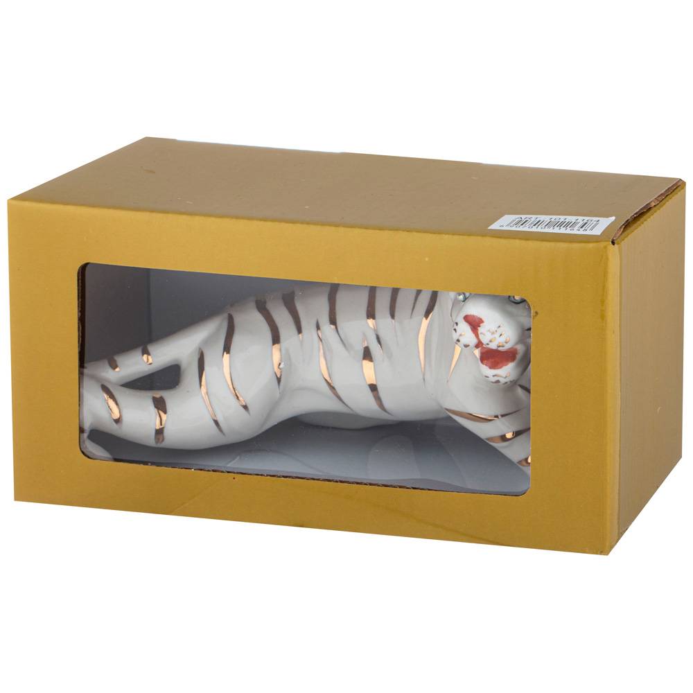 СТАТУЭТКА, ТИГР, ДЛИНА=15 СМ, КОР=36ШТ.