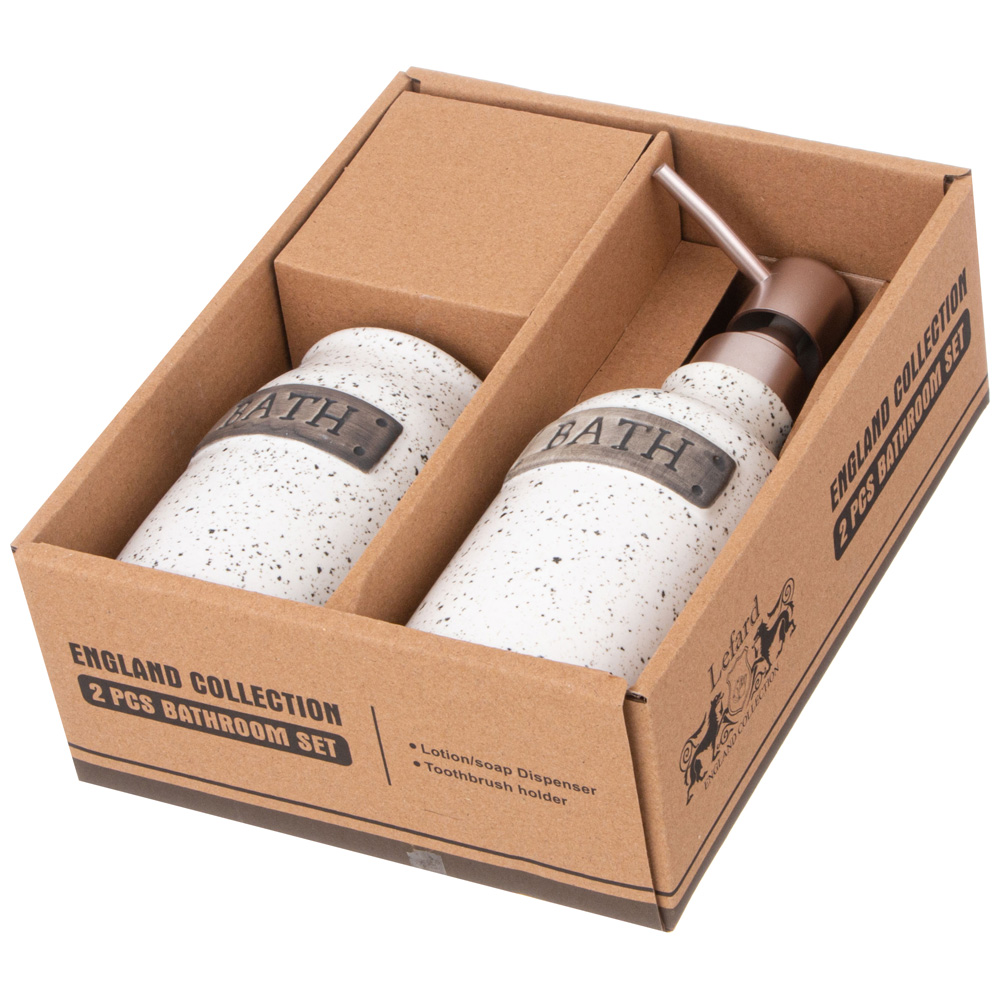 НАБОР ДЛЯ ВАННОЙ КОМНАТЫ 2 ПР. 550 МЛ