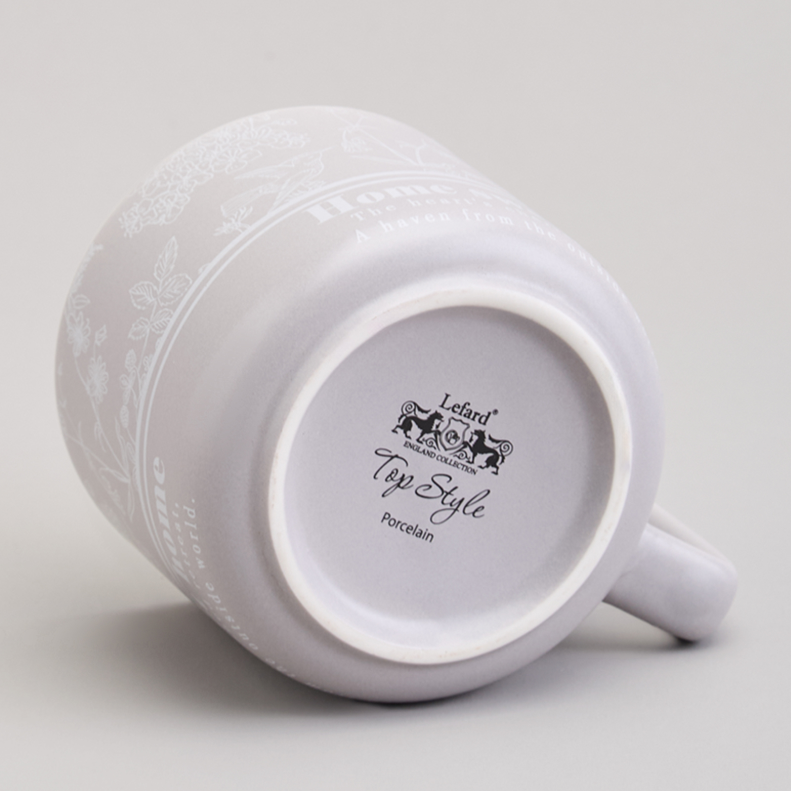 КРУЖКА LEFARD 400МЛ С БАМБУКОВОЙ КРЫШКОЙ, LOVING FAMILY, 9.6*8CM