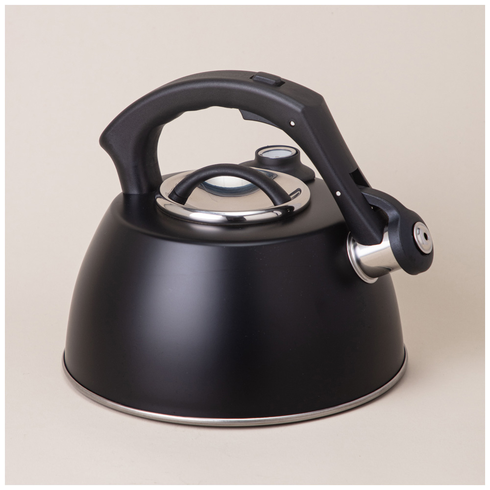 ЧАЙНИК AGNESS СО СВИСТКОМ, СЕРИЯ ТЮДОР, 3,0Л ТЕРМОАККУМУЛИРУЮЩЕЕ ДНО,ИНДУКЦИЯ,ВСТРОЕННЫЙ ТЕРМОМЕТР