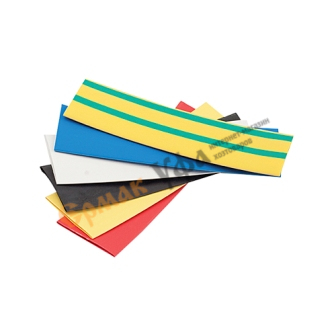 Трубка термоусадочная набор ТУТ диаметр 10мм 7цветов по 3шт длина 100мм, 1/10